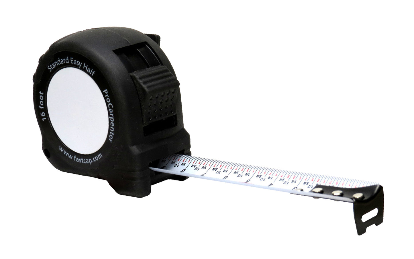 FastCap ProCarpenter Standard Easy Half Tape Measure - 16' - Model No. PS EASY HALF - Will find the center of any board in seconds