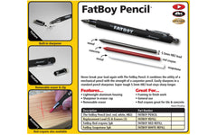 FastCap Soapstone Refills for FatBoy Pencil - 5 PK