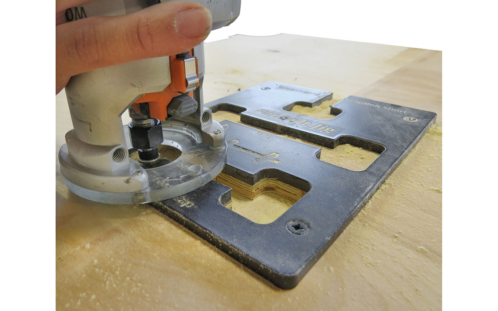 FastCap FlipBolt Jig - Countertop Connector Jig For Router β Hardwick ...