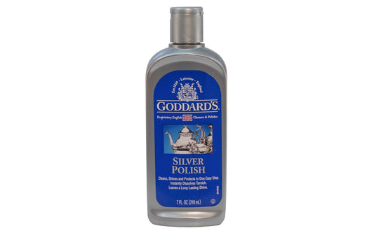 Goddard's Silver Polish ~ 7 oz - Made in USA ~ Model No. 707184 - Cleans, Shines & Protects in One Easy Step - Recommended for All Silver Products - Instantly Dissolves Tarnish. Leaves a Long-Lasting Shine
