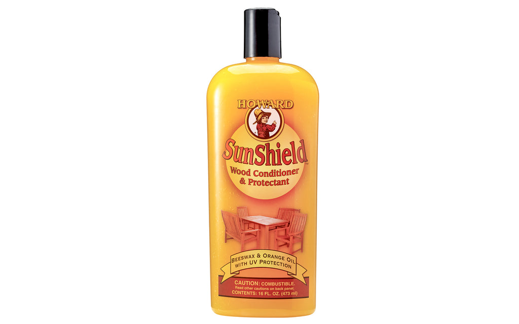 Howard Sunshield Wood Conditioner & Protectant Beeswax & Orange Oil