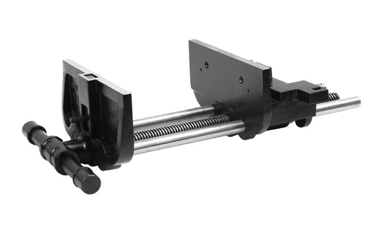 Pony 10" Professional Rapid-Acting Woodworker's Vise ~ 13" Jaw Opening - Quick Release - Model No. 41012 - Specially cut acme-threaded main screw, cold-drawn steel twin guide bars, & steel handles - Featuring a quick-release system for fast opening & closing - 10" jaw width - serrated jaws 