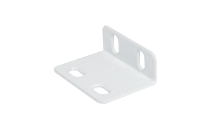 Fastcap Long Metal Kolbe Korner, White - 50 Pack - Mounting bracket for shaker style drawer fronts. It allows for the drawer face to be mounted to the box easily, quickly & without hassle - Model No. KK.50PC.LONGWHITE