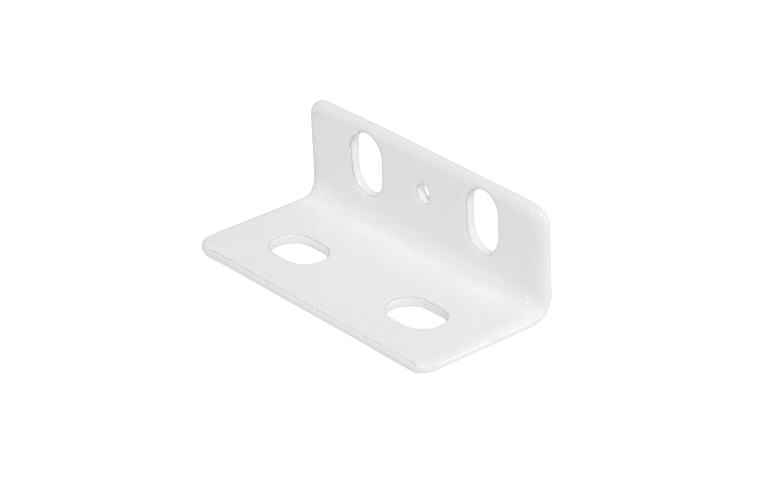 Fastcap Metal Kolbe Korner, White - 50 Pack - Mounting bracket for shaker style drawer fronts. It allows for the drawer face to be mounted to the box easily, quickly & without hassle - Model No. KK.50PC.METAL.WH