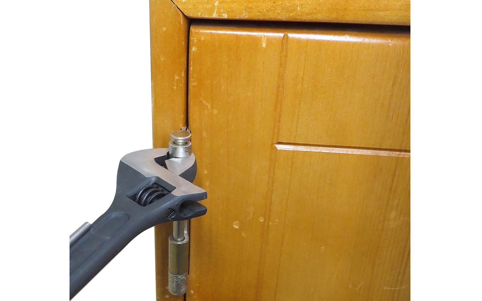 FastCap Knuckle Bender - Allows you to quickly adjust any sagging door - Specialty adjustment jaw - Hinge pin remover on tool