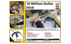 FastCap 10 Million Stick ~ Push Stick - Rubberized Traction Feet