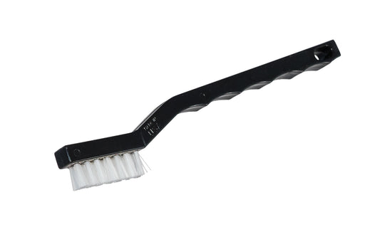 7" Long Nylon Cleaning Brush with Plastic Handle ~ 5/16" Width x 1/2" Trim - Model No. 272 - Made in USA