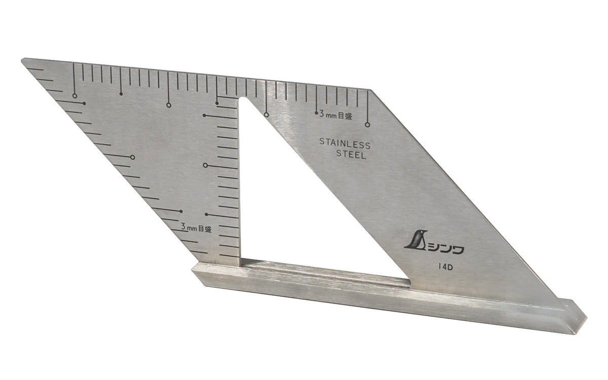 Shinwa Measuring Instruments Japanese Combination Square - Shinwa Precision Measuring Tool Shinwa Measuring Instruments Japanese Combination Square - Shinwa Precision Measuring Tool