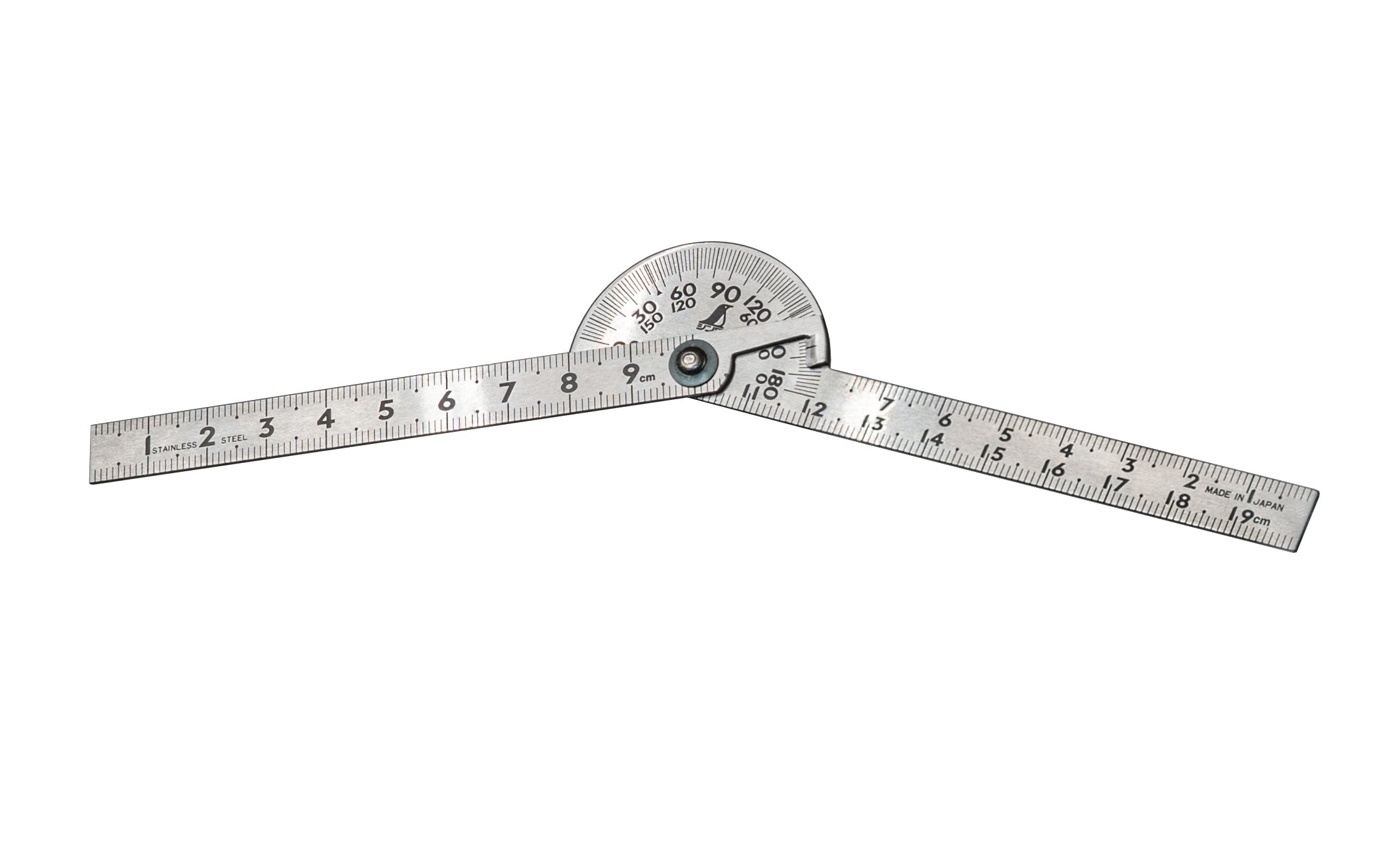 Mini Protractor Parallel Shinwa Mini Protractor ~ Stainless Steel – Hardwick & Sons
