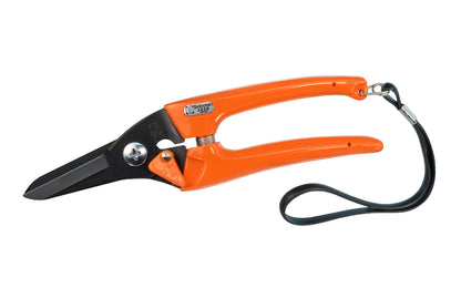 Saboten thinning pruning shears "Slimmer Trimmer" designed to cut floral stems, smaller branches, fruit picking, & Bonsai. Blades are electronically heat treated for optimum sharpness & toughness. won't crush delicate stems. Coated blades for rust resistance & non-gumming effects as well 4976365121017. Model No. 1210