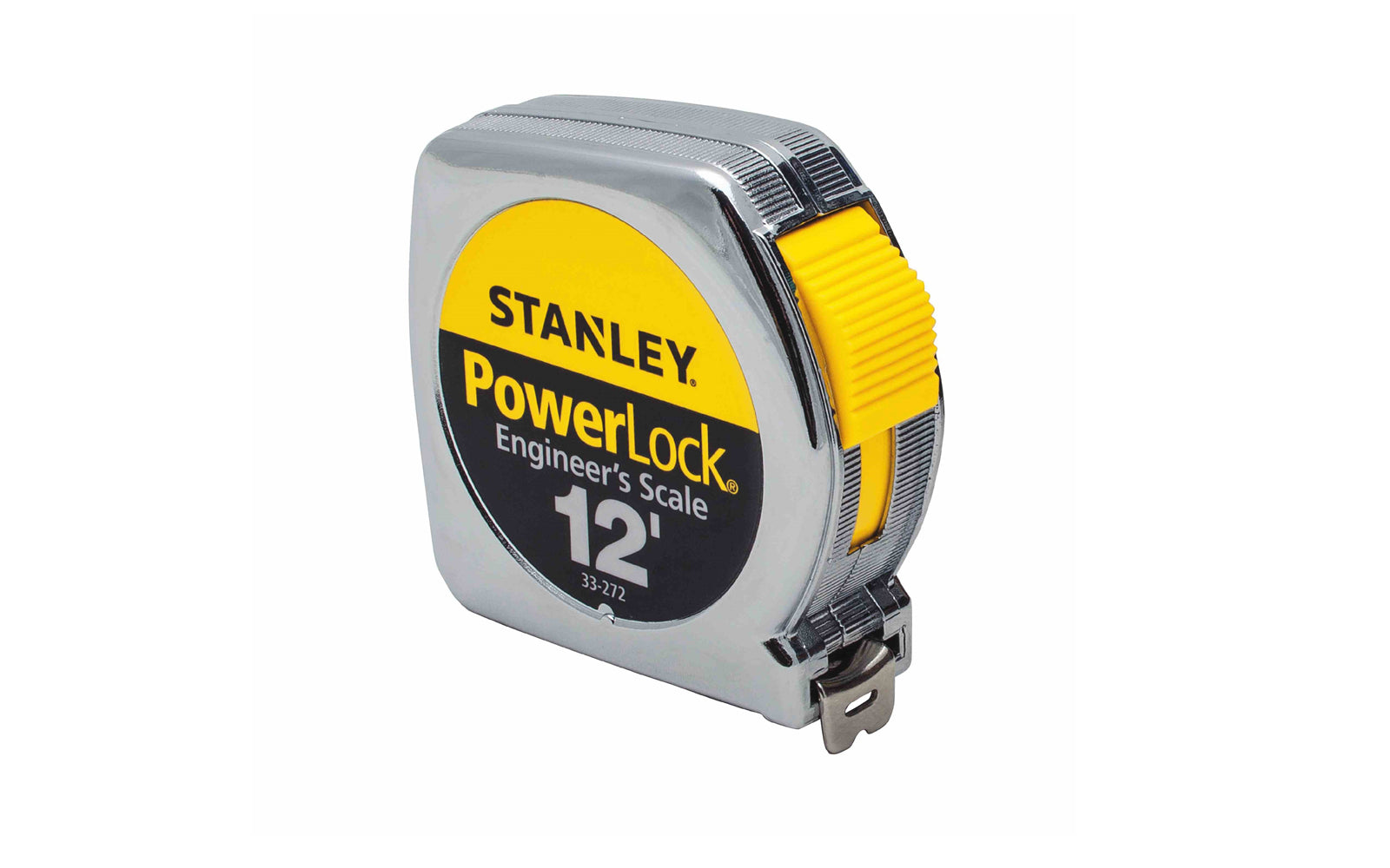 Stanley Powerlock 12' Tape Measure ~ Engineer's Scale - Model No. 33-272