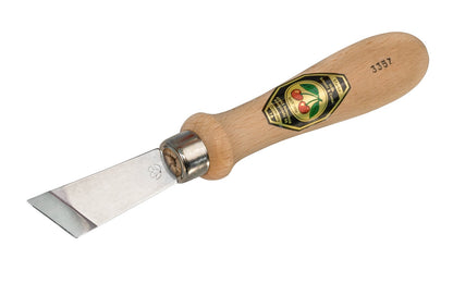 Two Cherries Chip Carving Knife ~ Wide Blade, Skewed Edge - Model No. 3357 ~ Made in Germany - Wood Carving Knife - 3/4" wide cutting edge