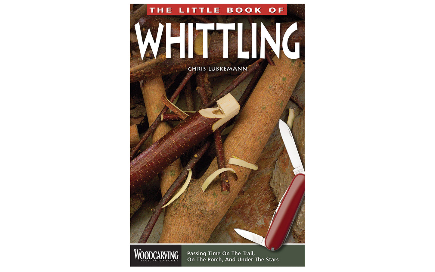 Whittling Book - Whether you're a beginner looking to get started in the most basic form of woodcarving or someone simply seeking a peaceful way to spend some free time, The Little Book of Whittling provides all the instruction and inspiration you'll need to become an accomplished and relaxed whittler. Soft Cover - 868924003481 - IN200