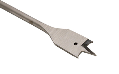 Wood Owl Flat Boring Spade Bit ~ 6" Long - Precision ground & spurred cutting edges for smooth, finished holes - 6" Length