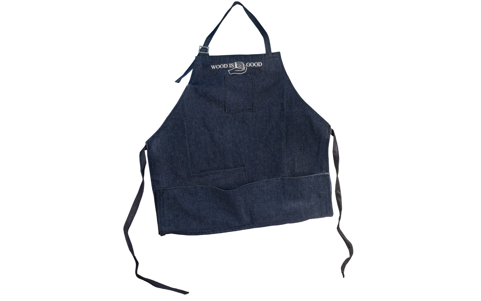 Wood is Good Denim Woodworker's Apron ~ Model WD304 - Made in USA