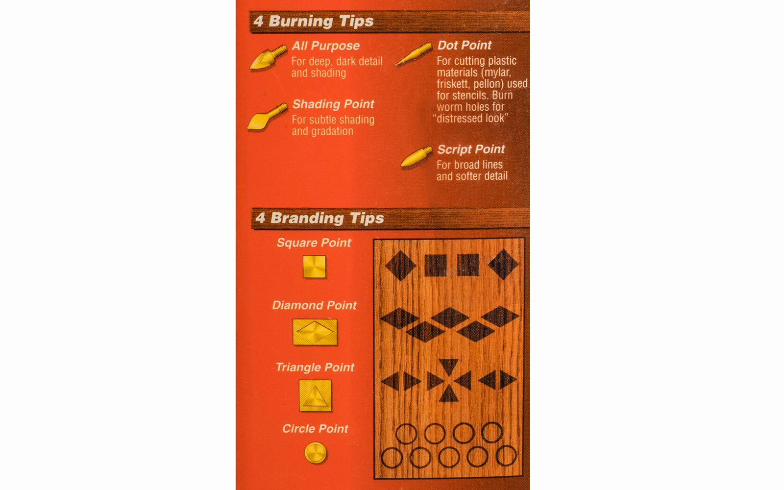 Woodburning Tips: Shading Point Uses