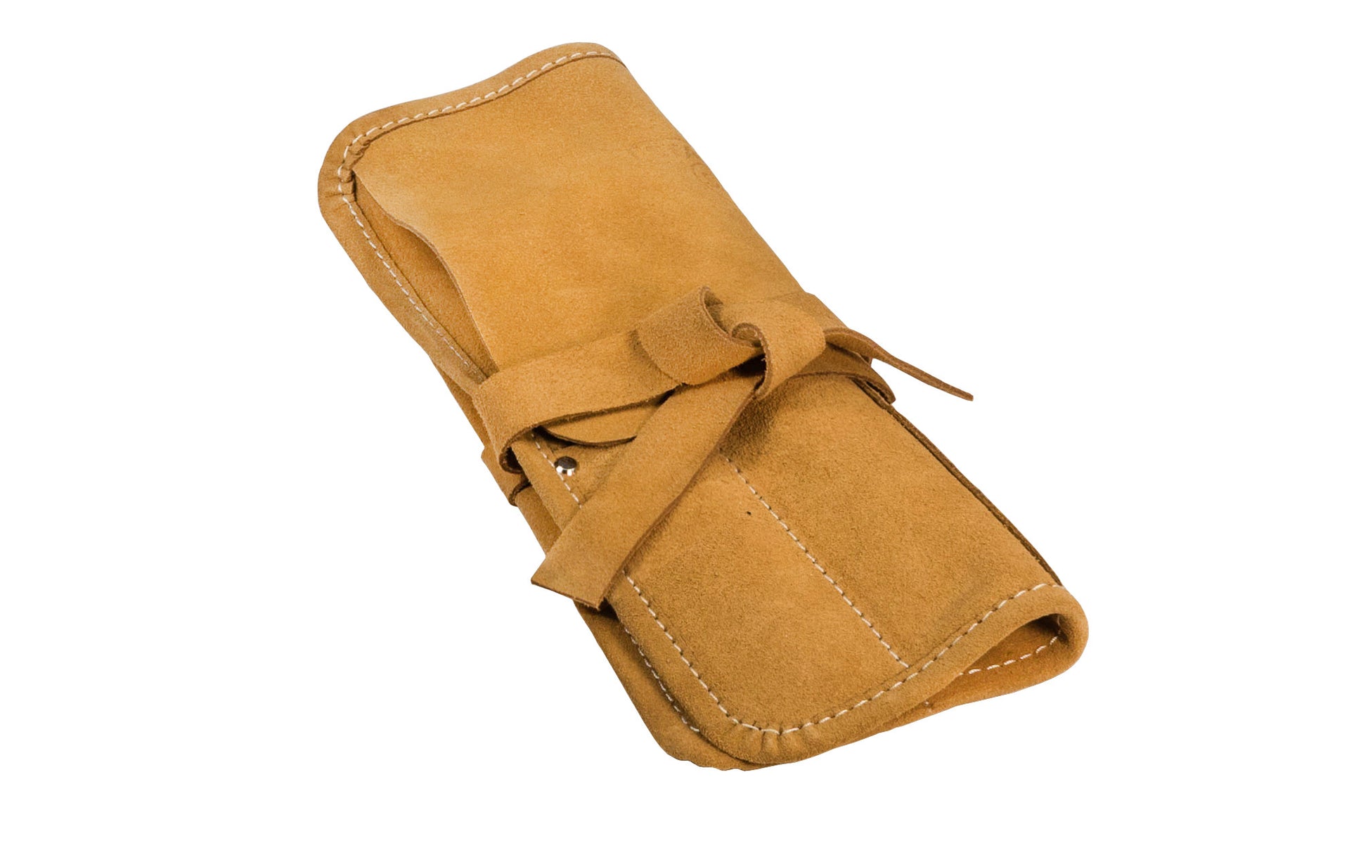 Leather Pouch Folded Up