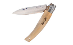 Opinel Stainless Steel Garden Knife ~ Foldable Blade ~ Made in France