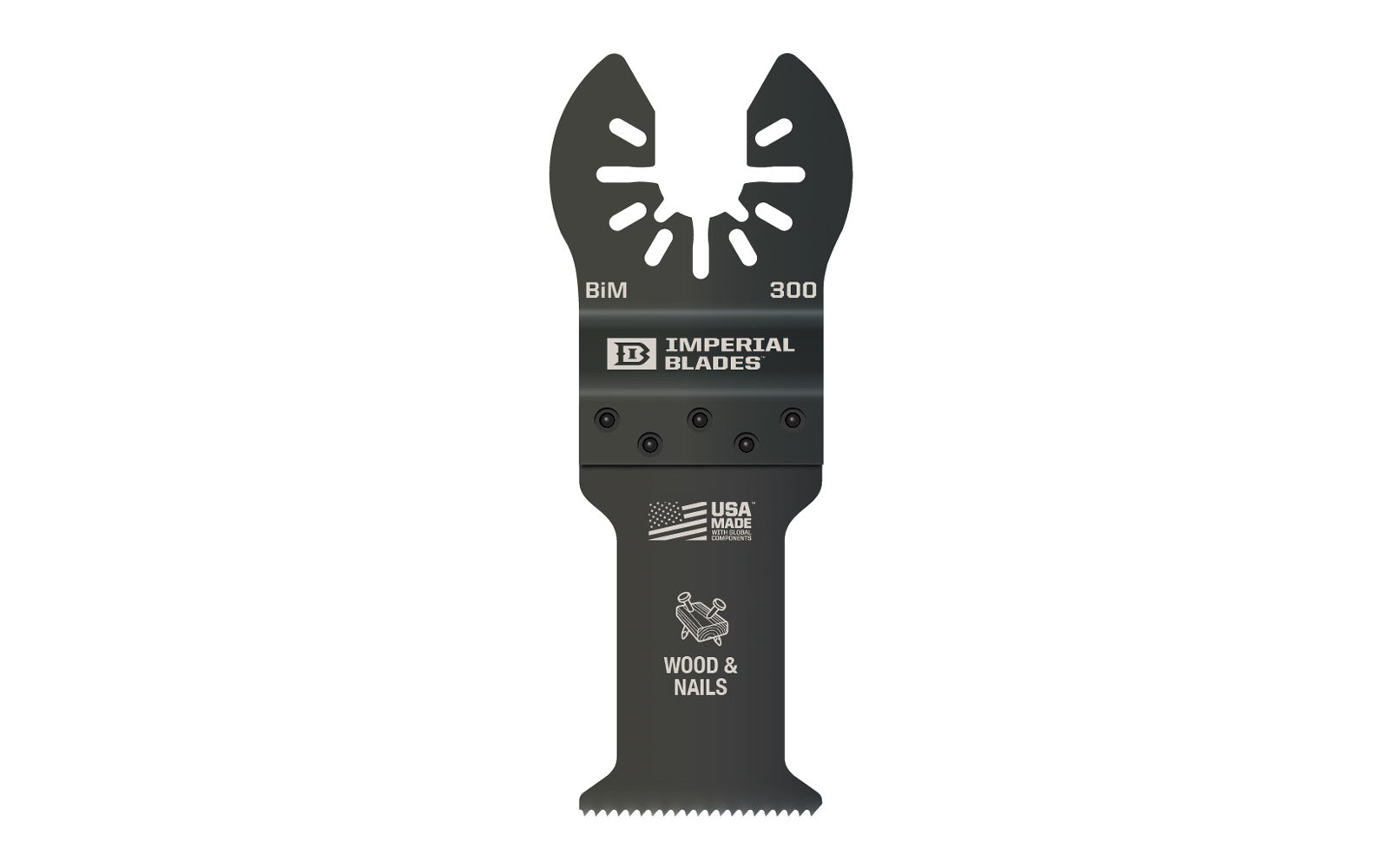 Imperial Blades IBOA200-10 One Fit Speartooth Fast Cut Wood Blade – 10 Pack, 1-3/8