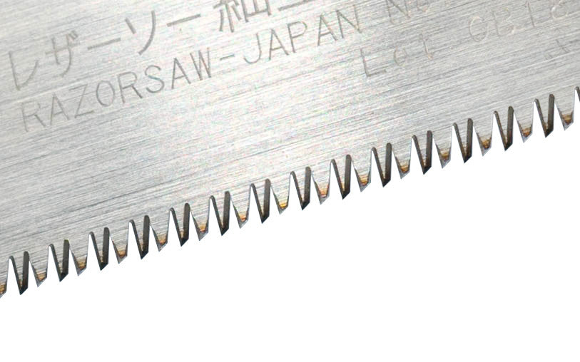 Japanese Gyokucho Flush Cutting Keyhole Saw Closeup