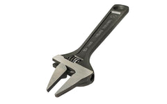 Japanese Thin Bent-Nose Adjustable Wrench ~ Backview
