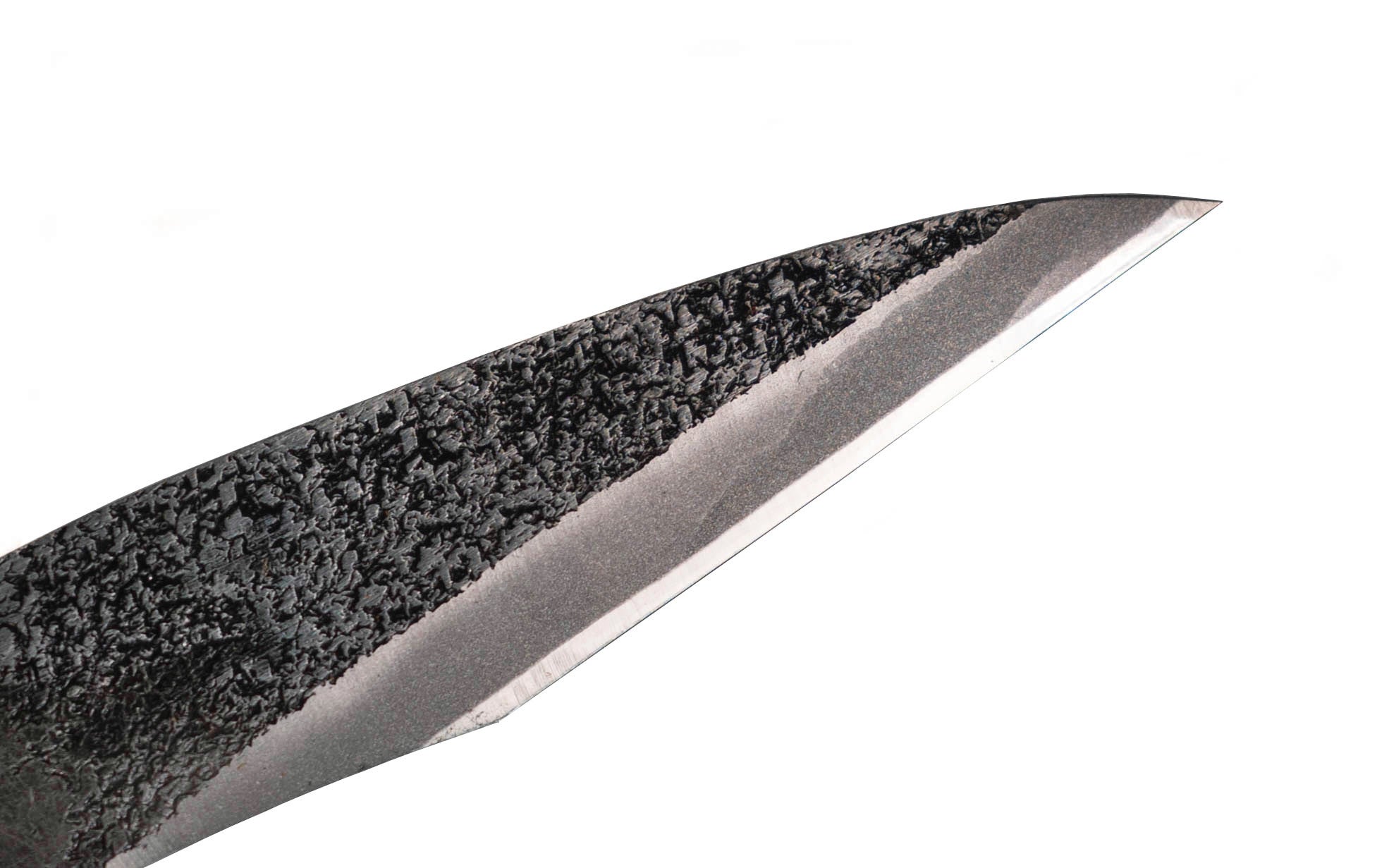 Foldable Japanese Laminated Steel Knife Closeup ~ 24 mm
