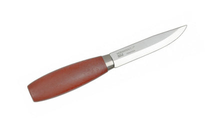 Mora Classic Carbon Steel Knife No. 2 ~ Red Birchwood Handle