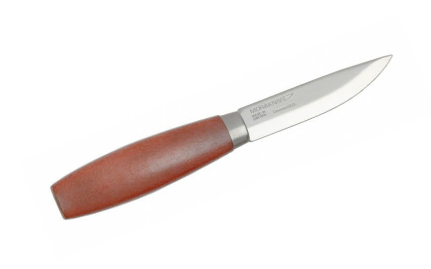 Mora Classic Carbon Steel Knife No. 1 ~ Red Birchwood Handle
