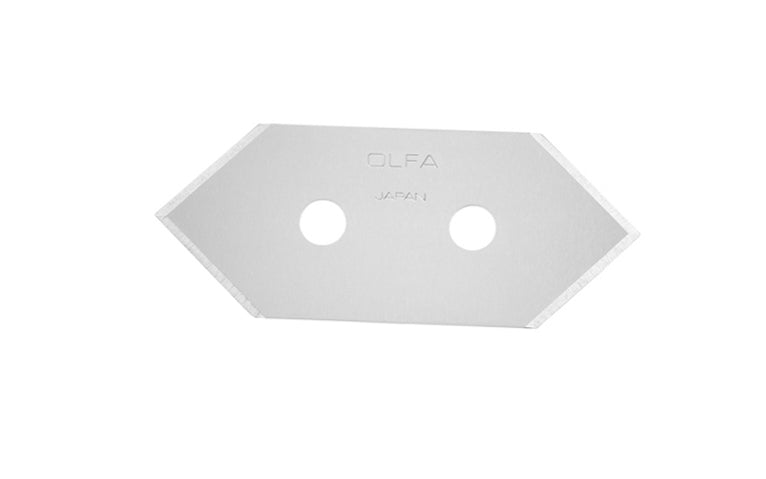 Olfa "MCB-1" Mat Cutter Blades - 5 Pack. Designed for Olfa Model No. MC-45.  Made in Japan. 091511500158. Made in Japan