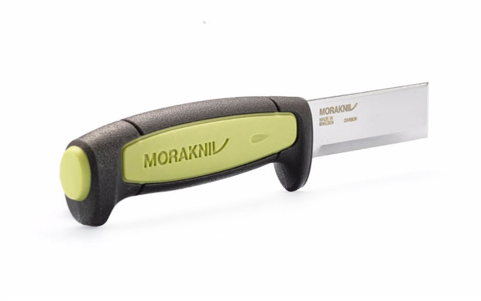 Morakniv 3.0 Carbon Steel Chisel with Plastic Sheath and Free Spork  #M-12250 7391846015208