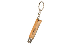 Opinel Stainless Steel Knife with Keychain ~ Folded Position