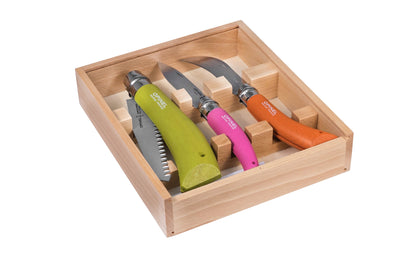 Opinel Garden Trio Kit ~ Wooden Gift Box Included