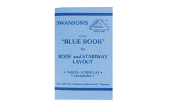 "Little Blue Book" included with Swanson 7" Speed Square 