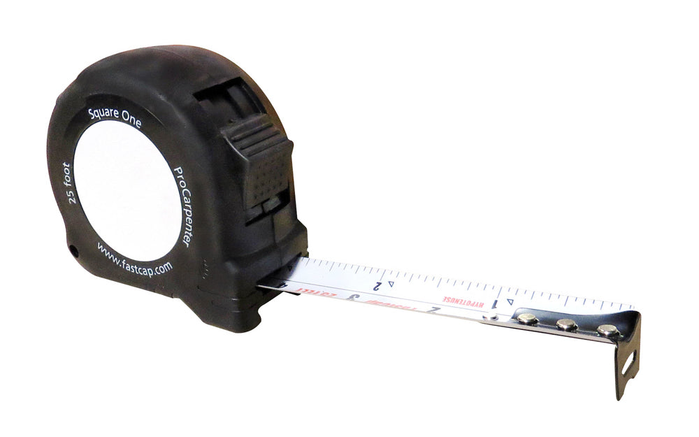 FastCap ProCarpenter Square One Hypotenuse Tape Measure - 25' - Model No. PSQ-25 SQUARE 1 TAPE