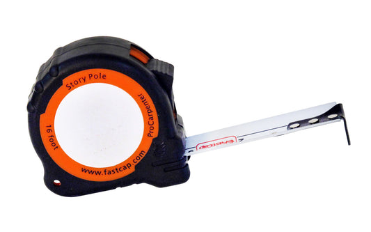 ProTape 3/8 x 50' Auto-Rewind Tape Measure w/ Nylon Coated Blade 48400  (50SXB) 8ths & 8ths by US Tape