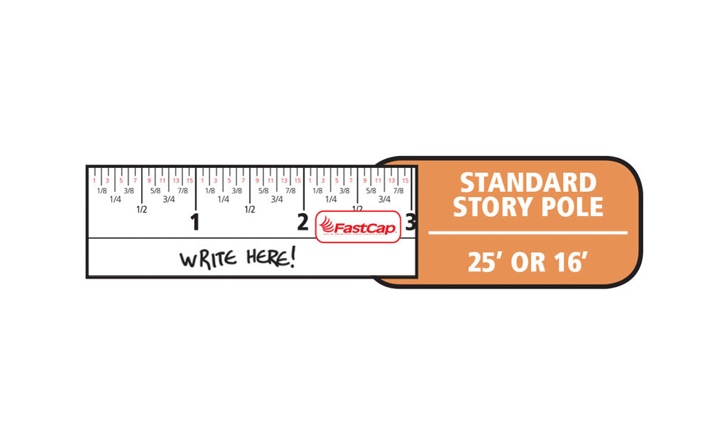 FastCap ProCarpenter Tape Measure ~ Standard Story Pole