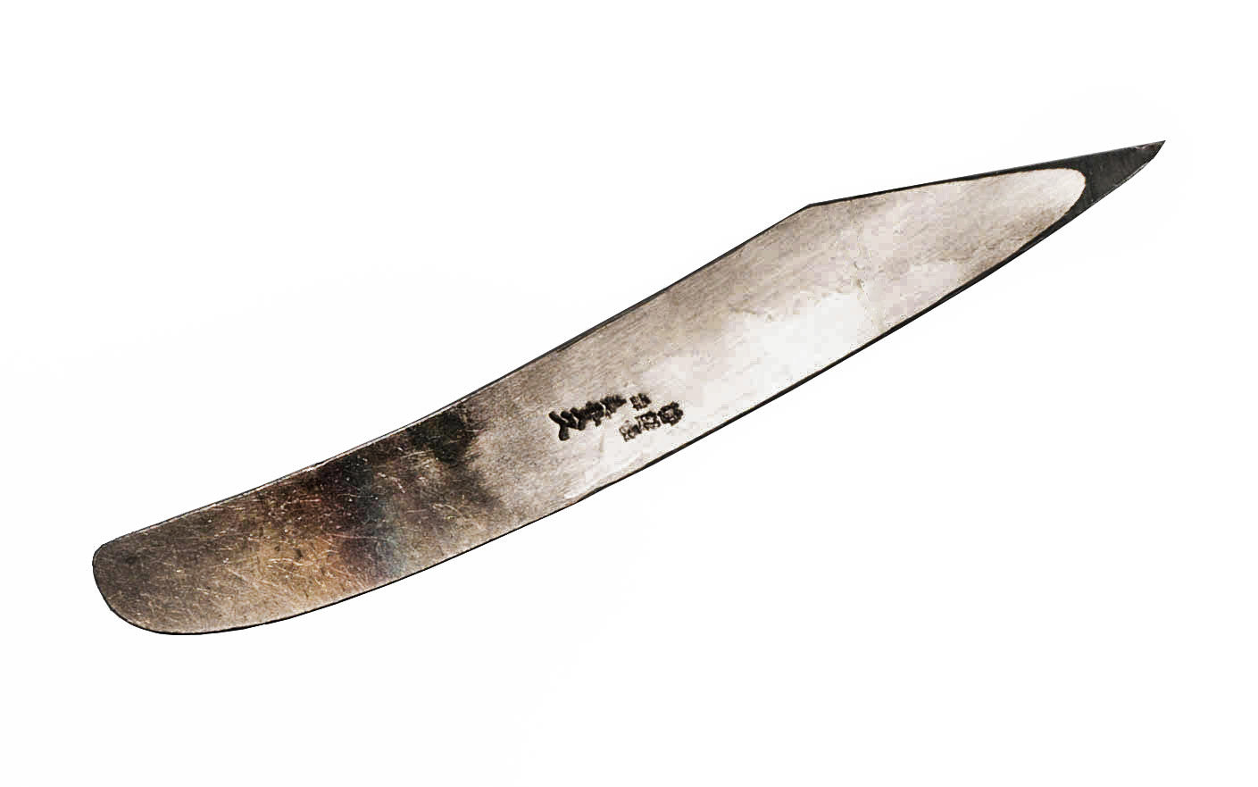 Tsuguki Japanese Laminated Steel Knife Pistol Grip Backview ~ 24 mm