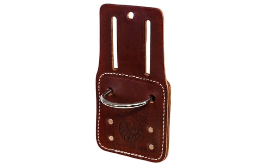 Occidental Leather Hammer Holder ~ 5012 - Made in USA ~ Made of Sturdy Thick Leather - 2" Projection  -  Holster - Fits up to a 3" work belt - Extra Thick Leather - Riveted