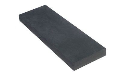 Black Hard Arkansas Bench Stone with Wooden Box ~ 6" x 2" - Made in USA ~ 6" Long  x  2" Wide  x  1/2" Thick - super-fine stone, it is sometimes referred to as the "Surgical Black Arkansas Stone". It is great for putting an ultimate edge on your tools & knives - Final Finish - Model No. BAB-62-C