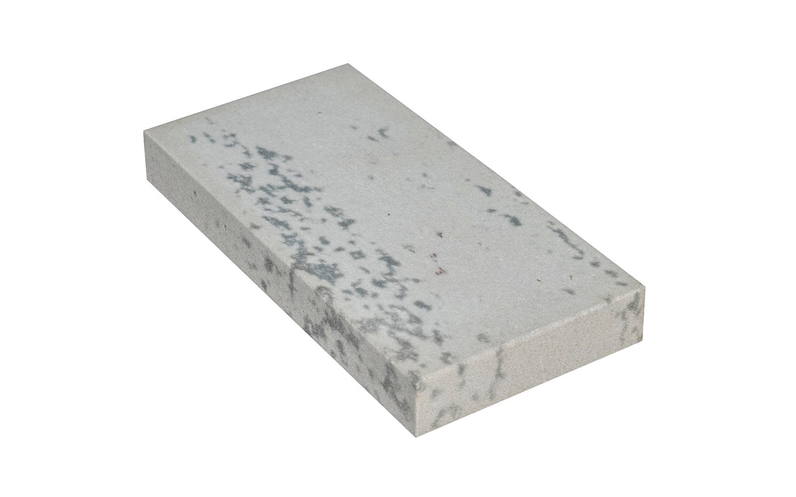 Soft Arkansas Bench Stone with Wooden Box ~ 4" x 2" - Made in USA ~ Good extra-fine stone. It is the least dense & coarsest grained of the natural Arkansas stones & good for starting an edge on your tools & knives; commonly used after synthetic or oil stone - Model No. MAB-42-C