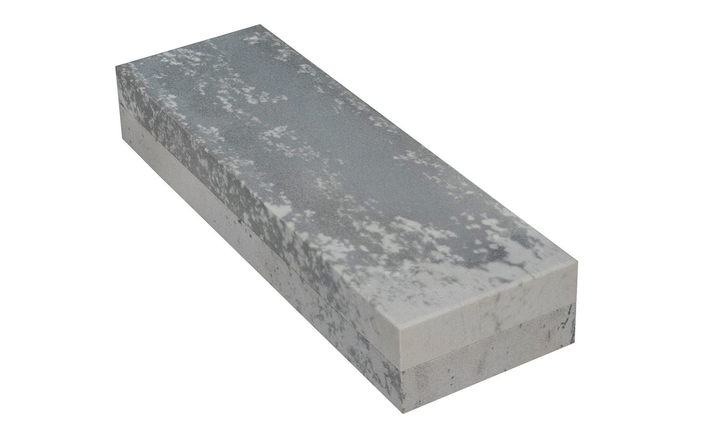 Soft/Hard Combination Arkansas Bench Stone with Wooden Box ~ 6" x 2" x 1" - Made in USA ~ Combo Hard & Soft Arkansas Stone Kit - Soft Arkansas: Extra-fine stone is good for starting an edge on tools - Hard Arkansas: Super-fine stone that is satisfactory for the final edge - Model No. MFC-6-C