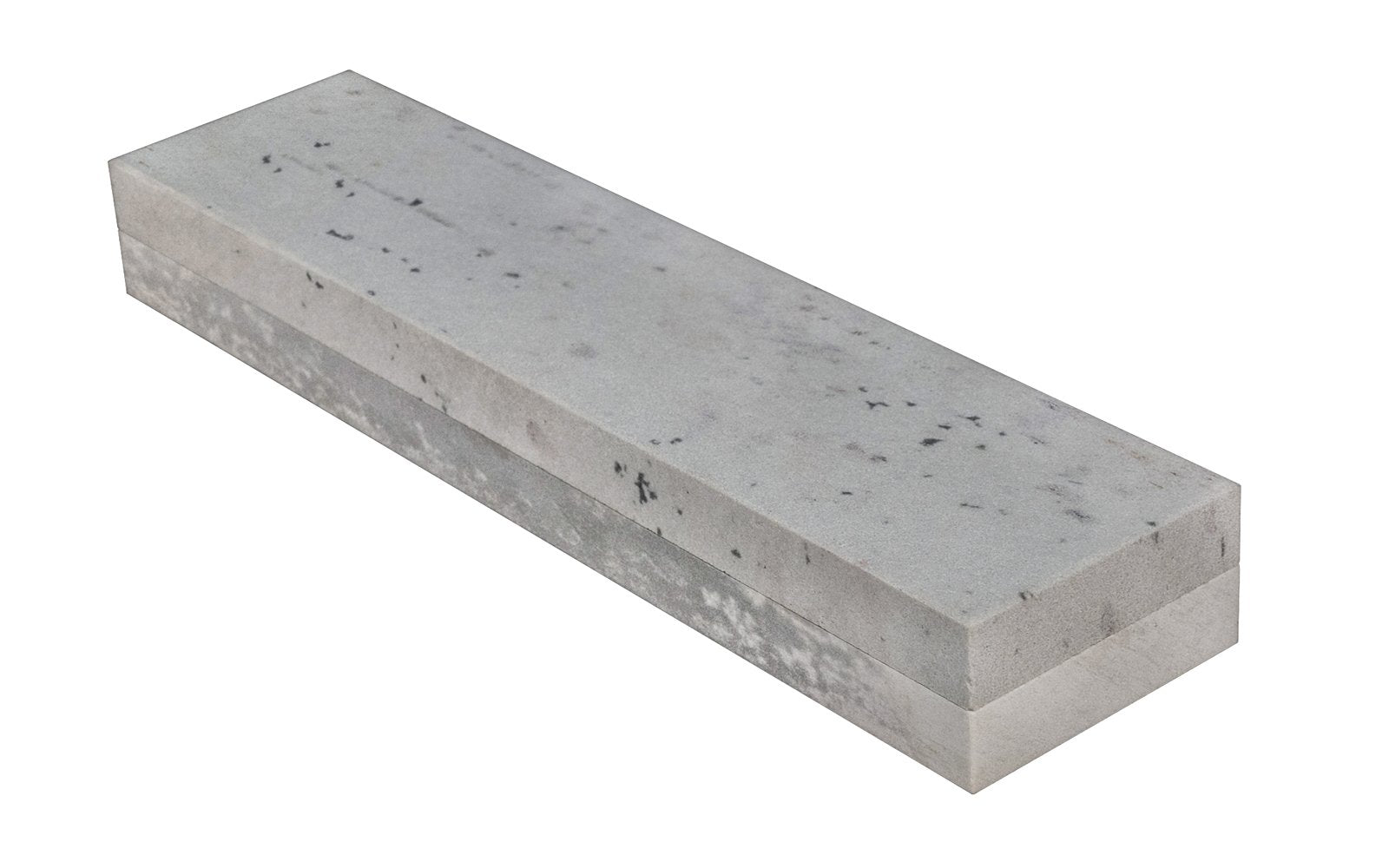 Soft/Hard Combination Arkansas Bench Stone with Wooden Box ~ 8" x 2" x 1" - Made in USA ~ Combo Hard & Soft Arkansas Stone Kit - Soft Arkansas: Extra-fine stone is good for starting an edge on tools - Hard Arkansas: Super-fine stone that is satisfactory for the final edge - Model No. MFC-8-C 