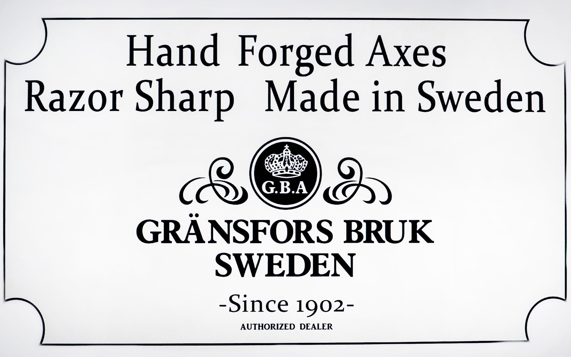 Hand Forged Axes ~ Gransfors Bruk of Sweden - Hardwick's