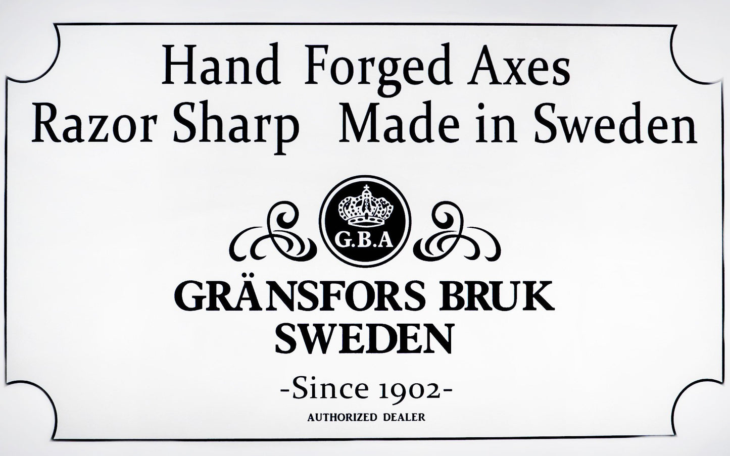 Gränsfors Bruk Hickory Handle for No. 485 Mortise Axe & Broad Axes