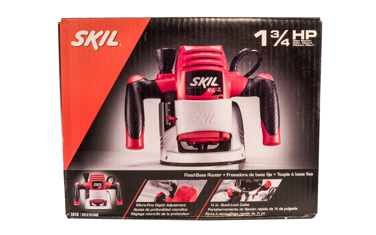 Skil 1810 1-3/4 HP Fixed Base Router