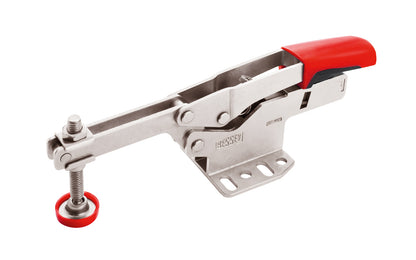 Model No. STC-HH70 ~ Auto-adjust Toggle Clamp by Bessey automatically adjusts to variations in the work piece height while maintaining clamping force, & has an adjustable clamping force based on the adjusting screw in the joint - Allows clamping force adjustment from 25 to 550 lbs. Holding capacity up to 700 lbs 