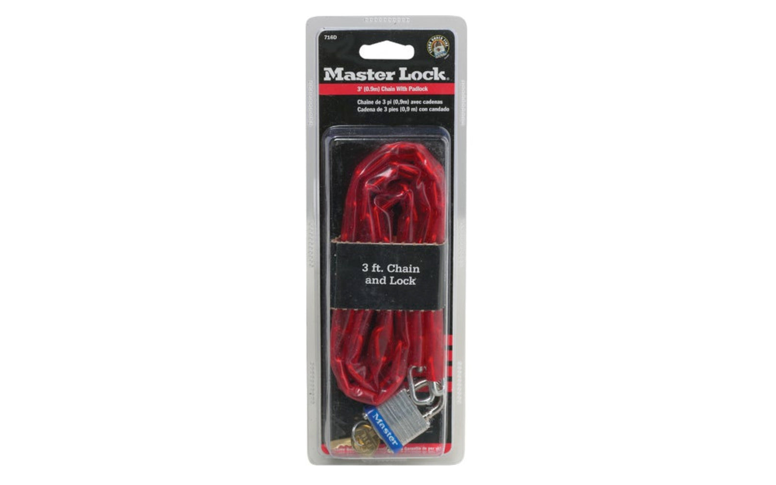 Master Lock 3' Chain with Padlock – Hardwick & Sons