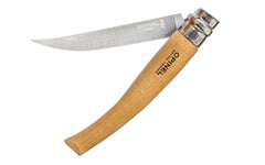 Opinel Stainless Steel "Effilés" Slim Knife ~ Foldable Blade ~ Beechwood Handle