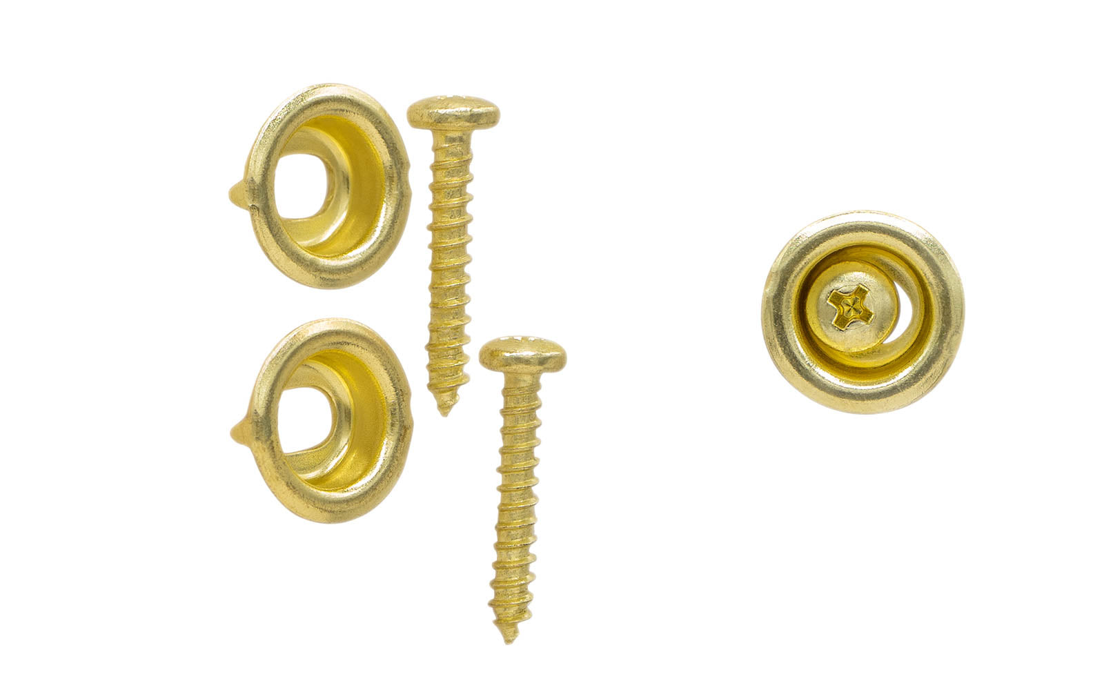 Vintage-style Hardware · Solid Brass Sash Stop Bead Adjusters - Pair. Made of solid brass - Allows 1/8