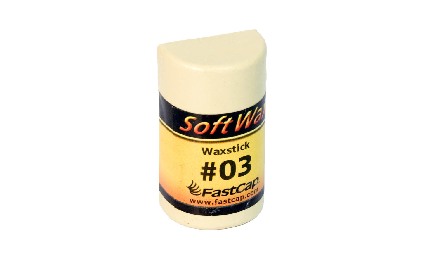 FastCap #03 SoftWax Refill Stick is great for color matches, shading & blending in finished wood. Repairs & hides small holes & scratches - Off White - Beige ~ Model No. WAX03S ~ Made in USA ~ 663807981035
